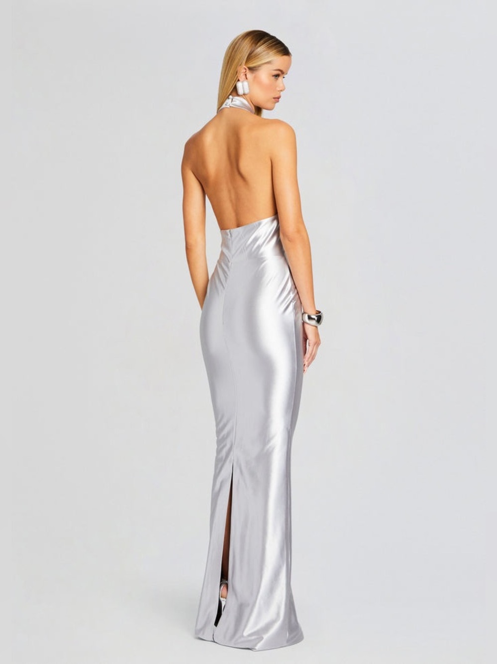 Retrofete Silver Charity Dress - Picture 3 of 6